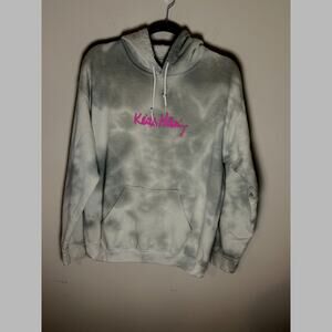 Urban Outfitters Keith Haring‎ Three Eyed Face  Pop Art Tye Dye Hoodie Size S